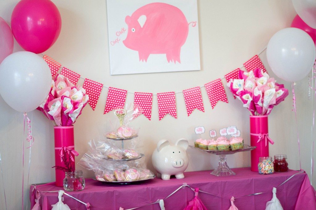 pig baby shower 8