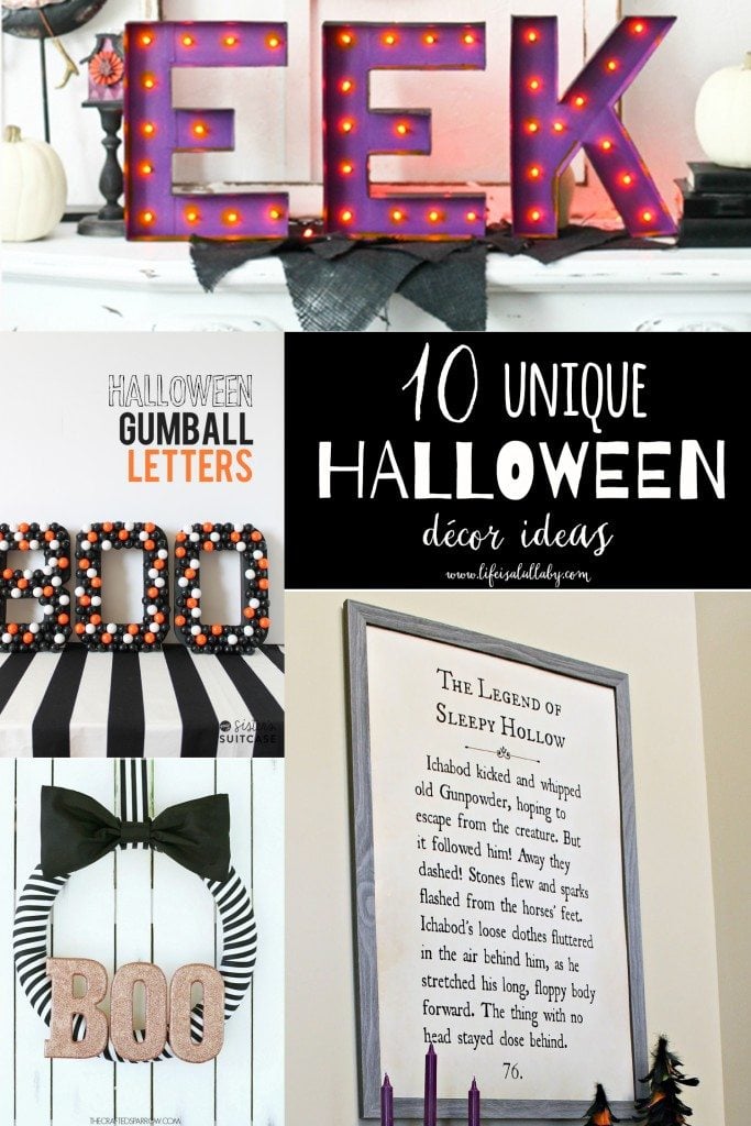 10 Unique Halloween Decor Ideas