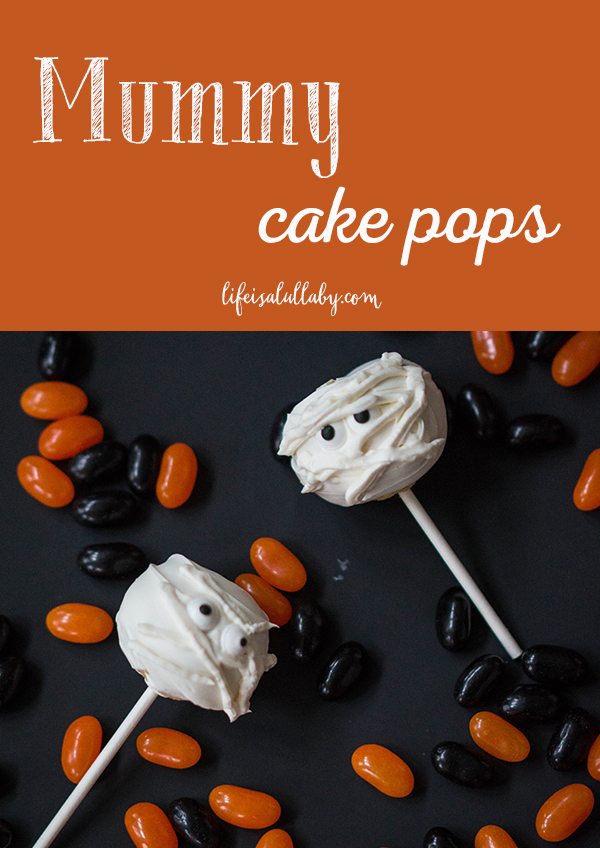 Easy Mummy Cake Pops