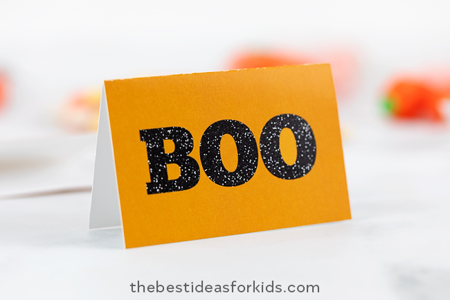 Halloween BOO tag