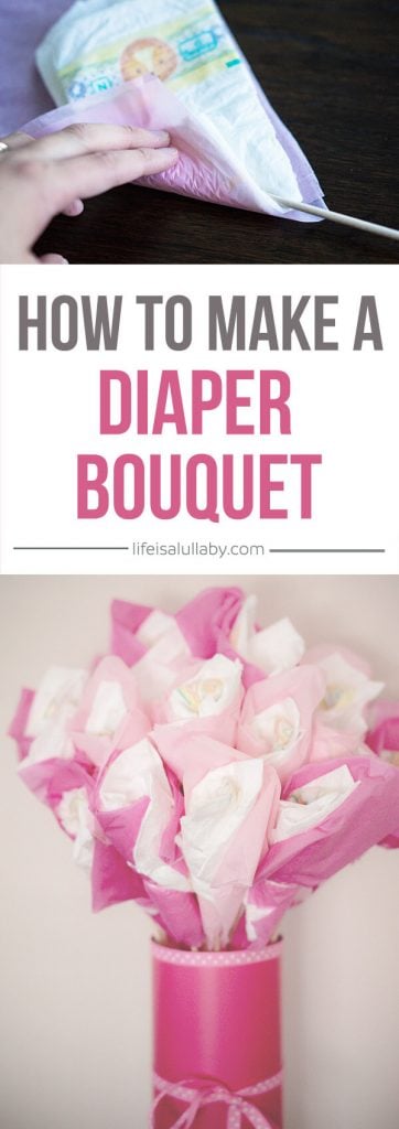 How to make a Diaper Bouquet Tutorial