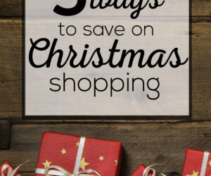 5 ways to save on Christmas shopping