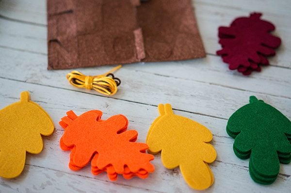 DIY Thanksgiving Banner Supplies