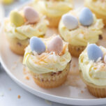 Cadbury Mini Egg Cupcake Recipe Image