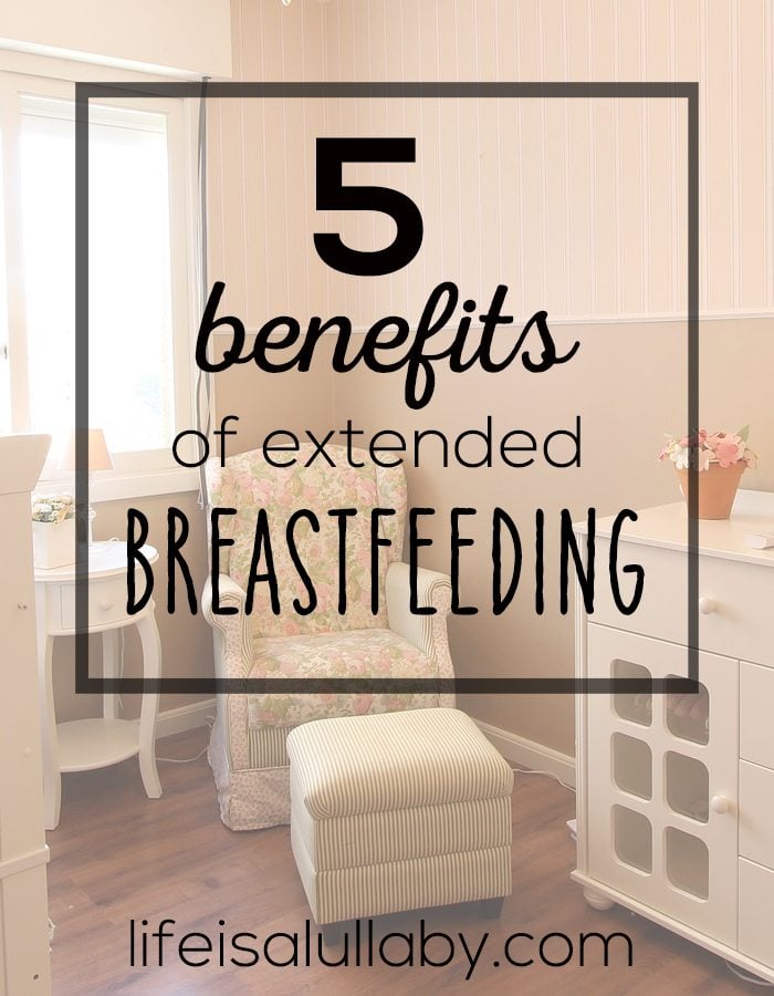 5 benefits of extended breastfeeding