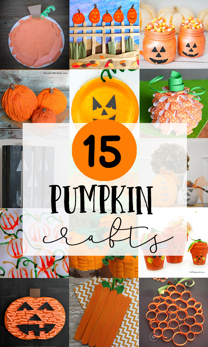 15 Pumpkin Crafts