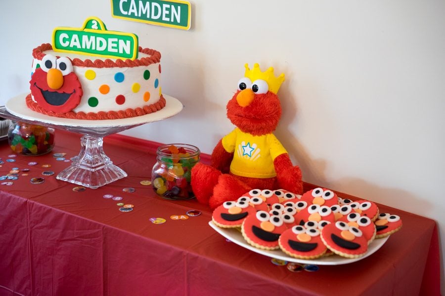 Elmo Birthday Party Table Ideas