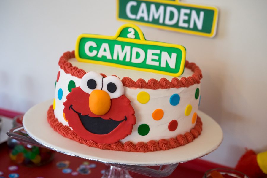 Elmo Birthday Party Cake