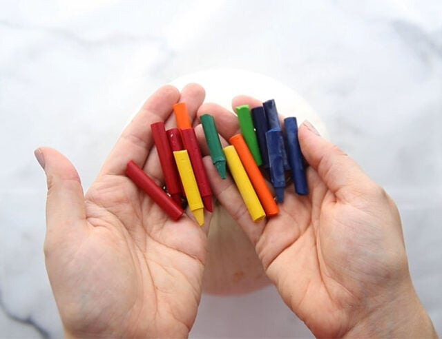 Make Smaller Crayon Pieces