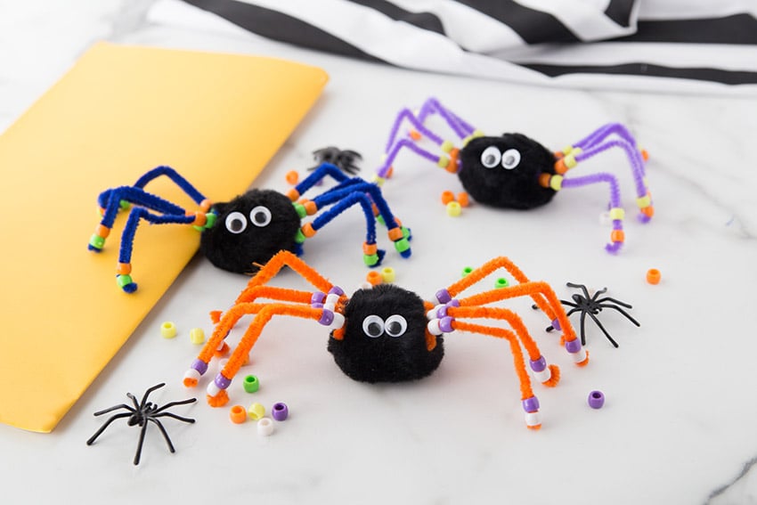 Pipe Cleaner Spiders - Made To Be A Momma