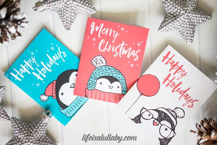 Free Christmas Card Printables