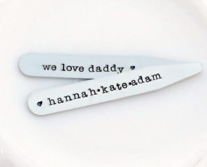 Personalized Etsy Collar Stays