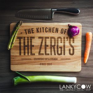 Personalized Etsy Cutting Board