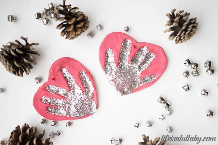 Salt Dough Handprint Ornaments Recipe