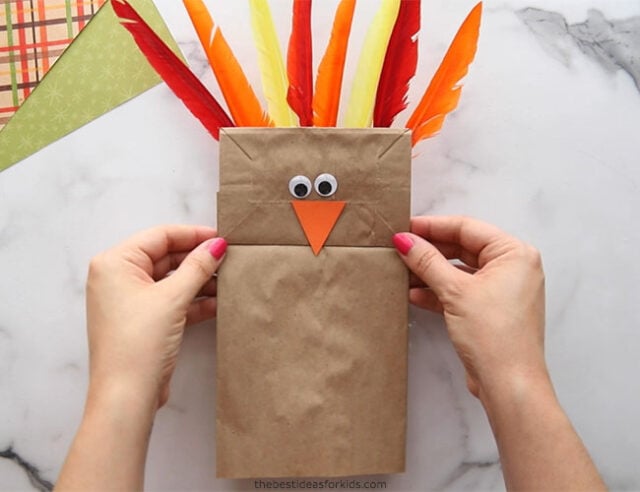 Turkey Paper Bag Craft