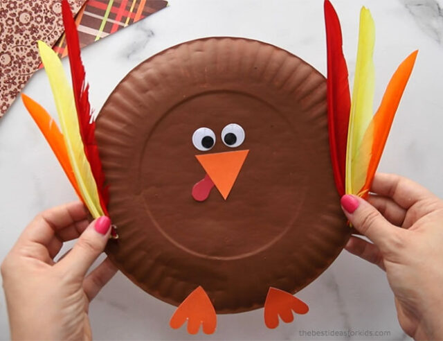 Turkey Paper Plate