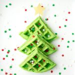 Christmas Tree Waffles