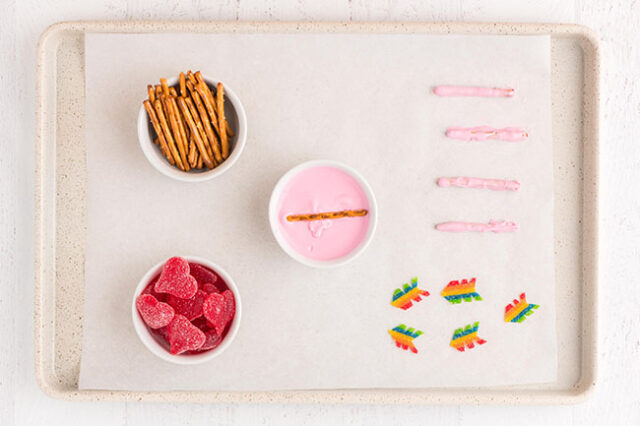 Dip Pretzels into Chocolate