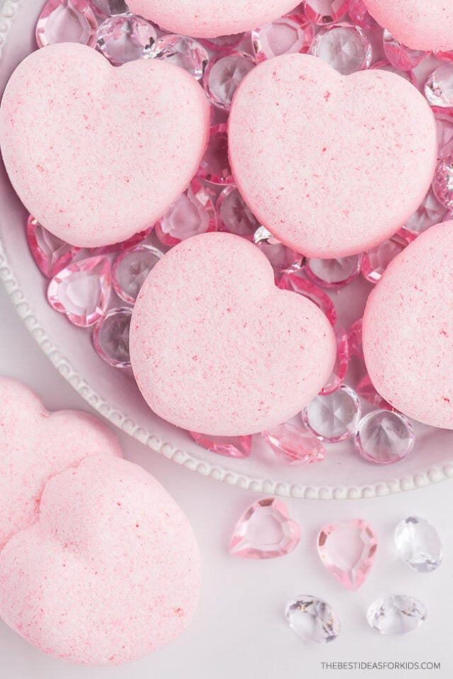 Heart Bath Bombs Recipe