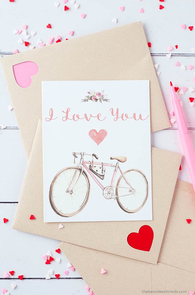 I Love You Printable Card