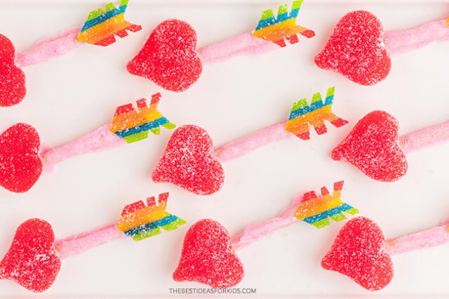 Make a Cupid Arrow from Candy