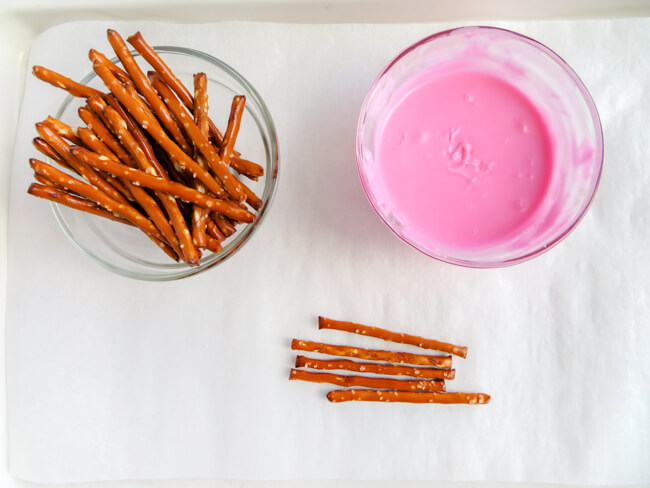 Step 2: Making Cupid Arrow Candy