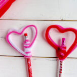 Step 3 - Heart Pencil Toppers