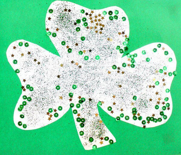 Easy Shamrock Craft