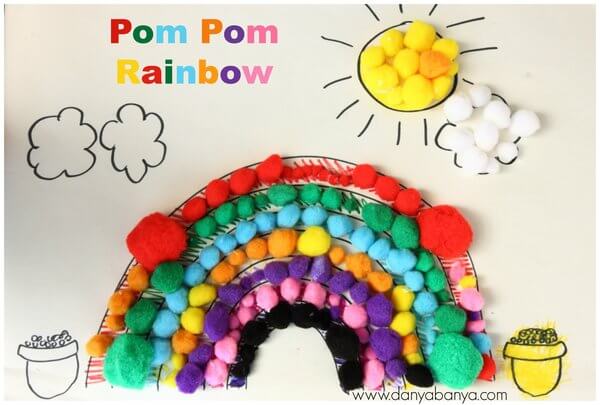 Pom-Pom-Rainbow