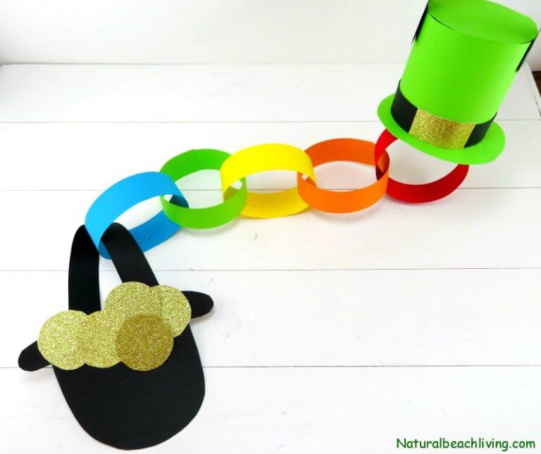 Pot of Gold Construction paper craft