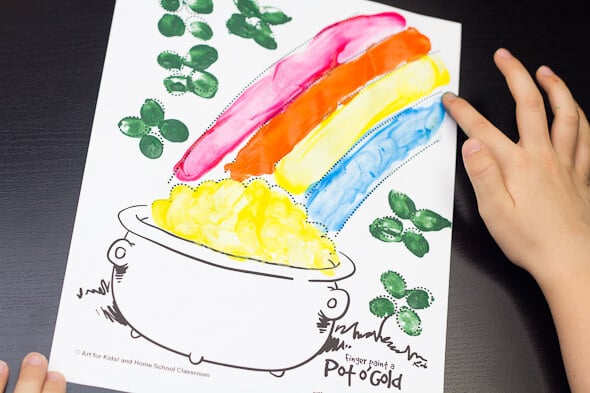 Pot of Gold Painting