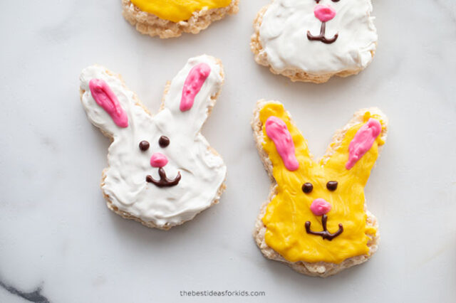 Bunny Rice Krispie Easter Treat