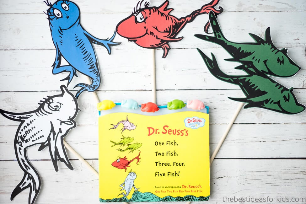 Dr Seuss One Fish Two Fish Counting Activities