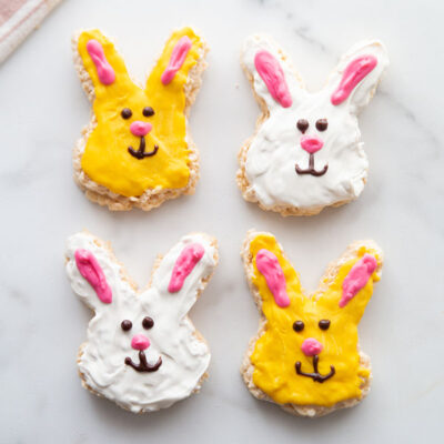 Easter Bunny Rice Krispie Recipe Image