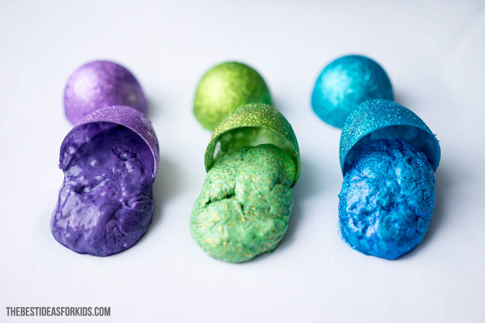 Easter Egg Slime Silly Putty