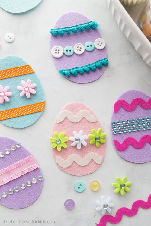 Felt Easter Eggs The Best Ideas for Kids