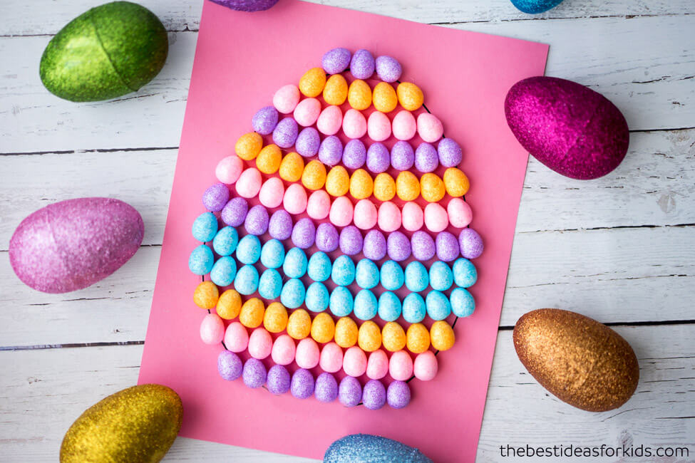 Mini Egg Easter Art Kids Craft