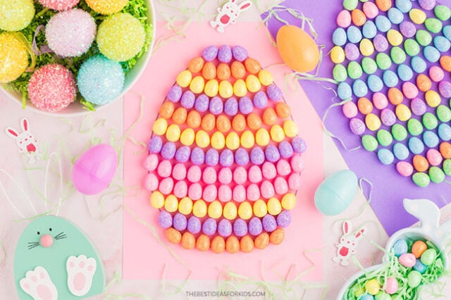 Mini Foam Egg Easter Craft