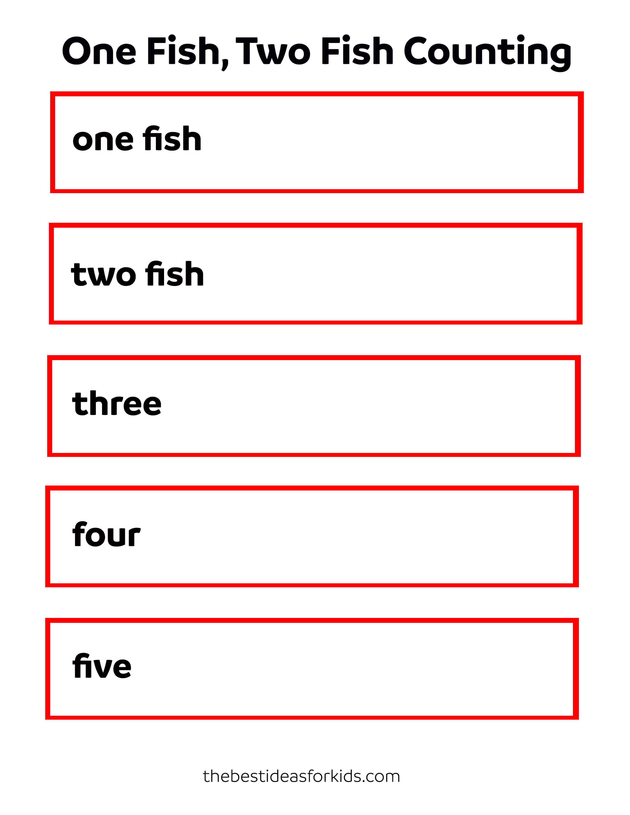 Printable One Fish Two Fish Activities Printable Word Searches