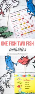 One Fish Two Fish Printable Activity - The Best Ideas for Kids