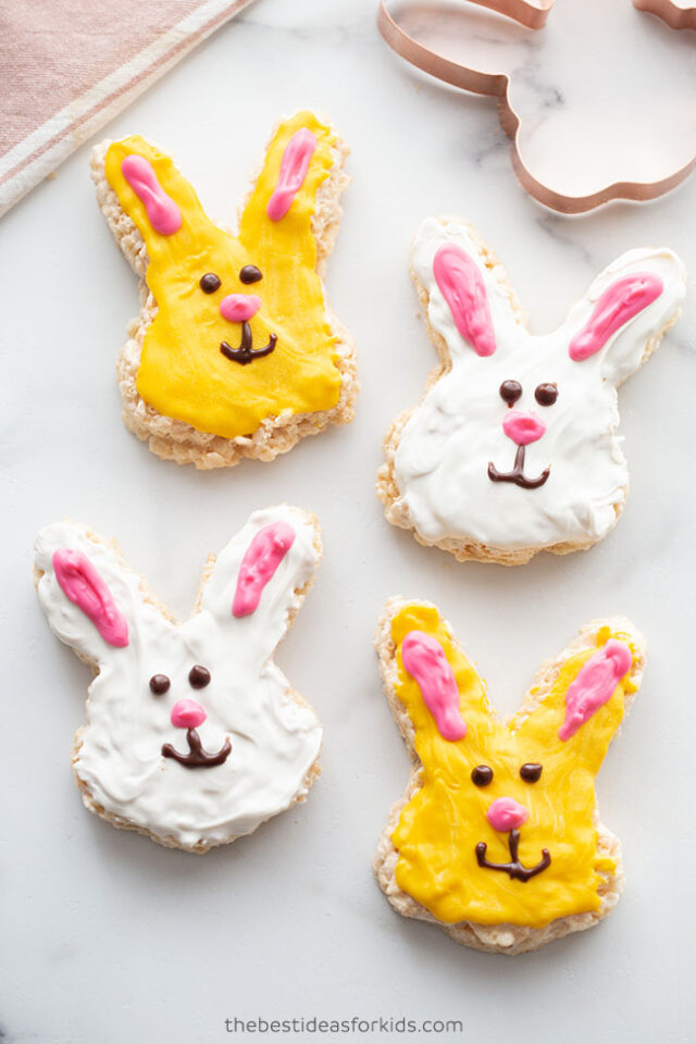 Rice Krispie Easter Bunny Treats