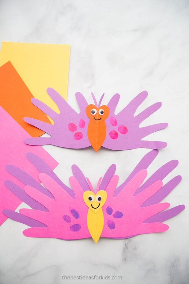 Butterfly Handprint Craft