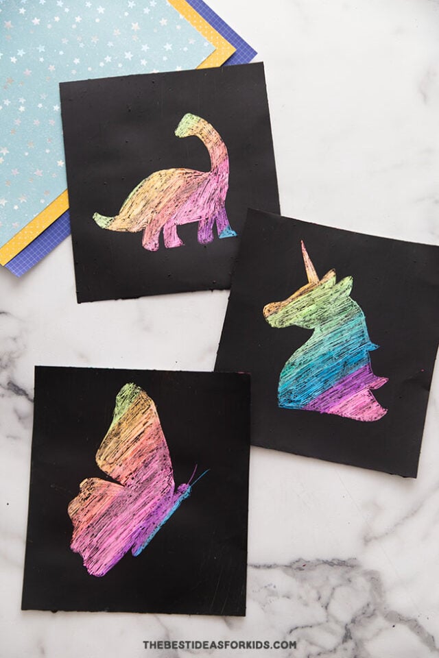 DIY Scratch Art for Kids