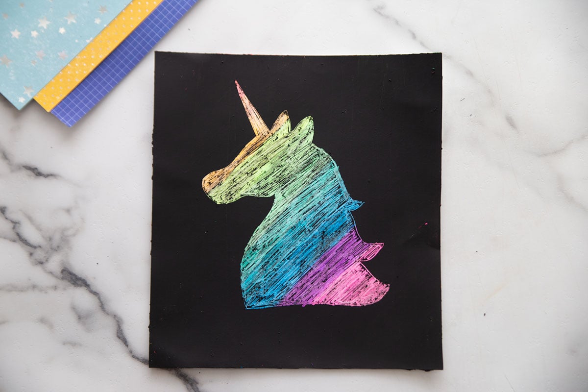 How to Make Homemade Scratch Art Paper in 3 Easy Steps