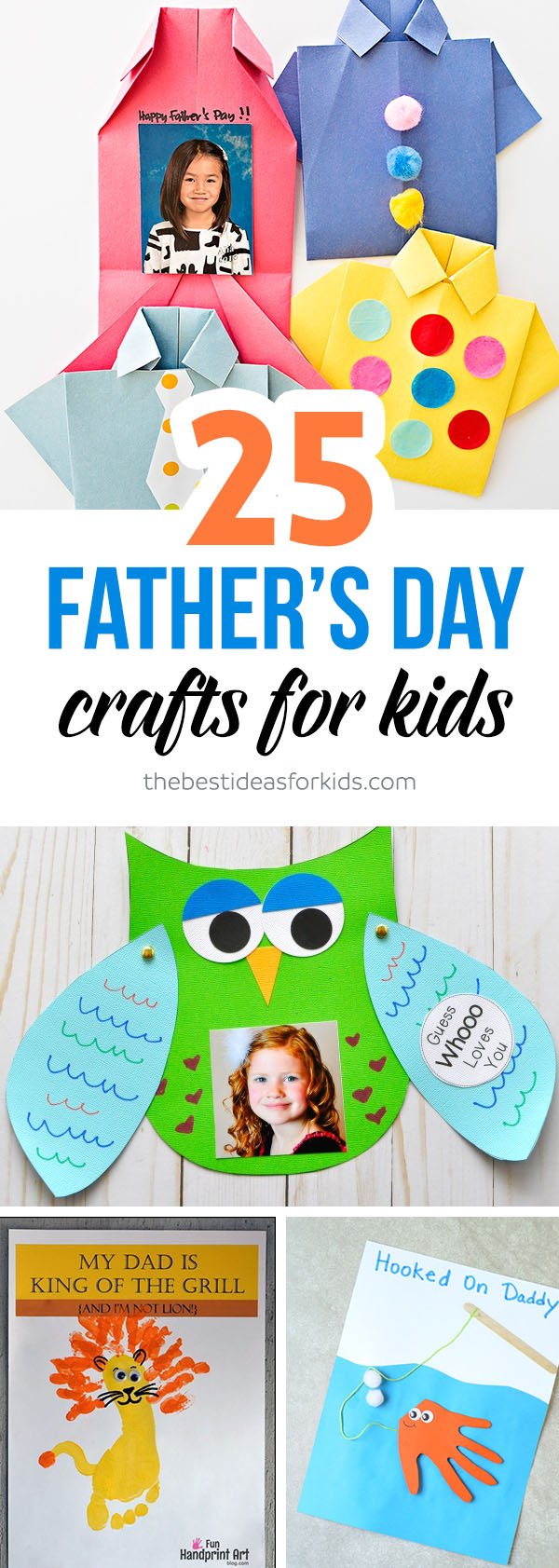 25 Handmade Father's Day Gifts from Kids - The Best Ideas for Kids