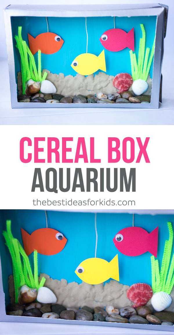 Cereal Box Aquarium The Best Ideas for Kids