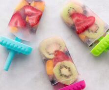 Frozen Fruit Popsicles