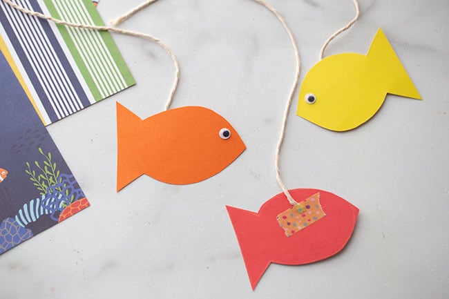 Make Paper Fish for Aquarium