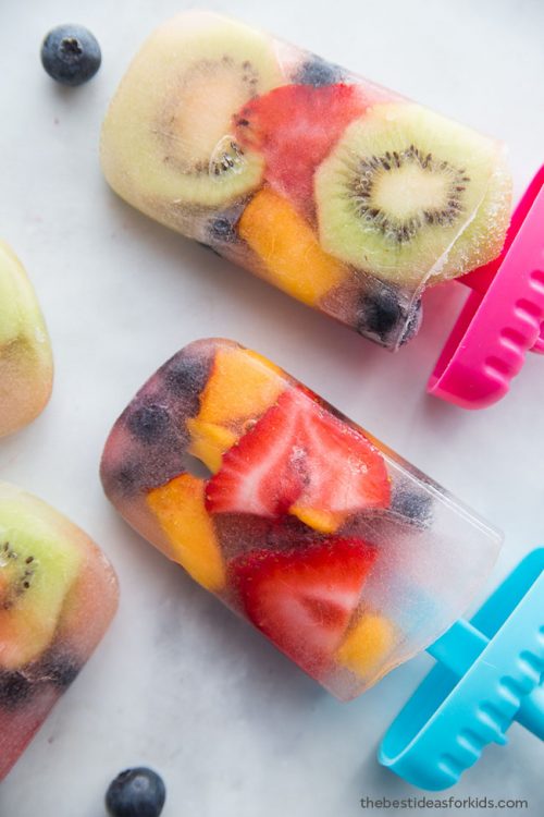 Homemade Fresh Fruit Popsicles The Best Ideas for Kids