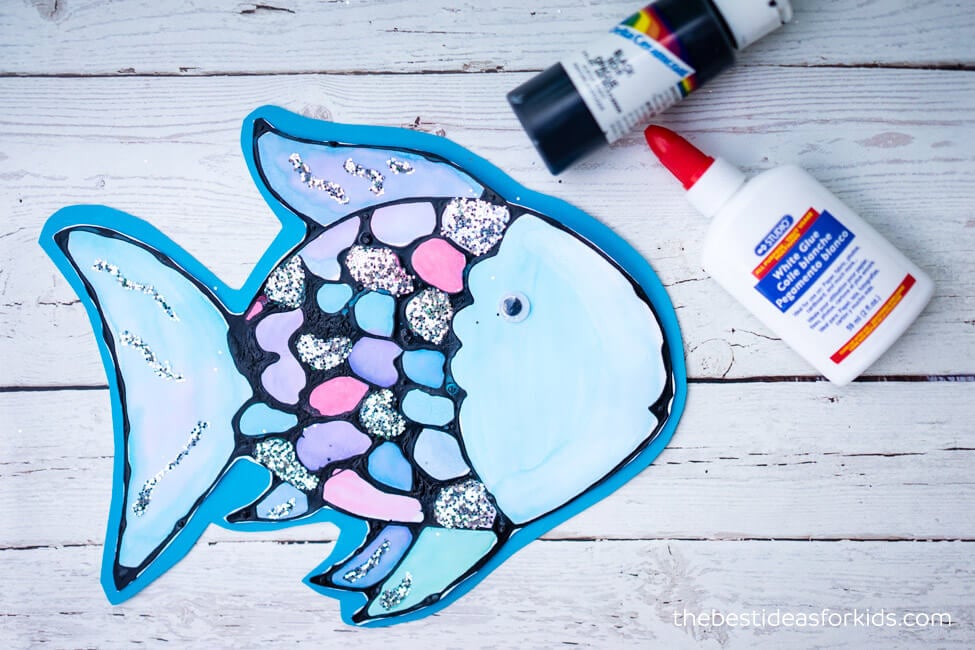 Rainbow Fish Craft With Free Template The Best Ideas For Kids